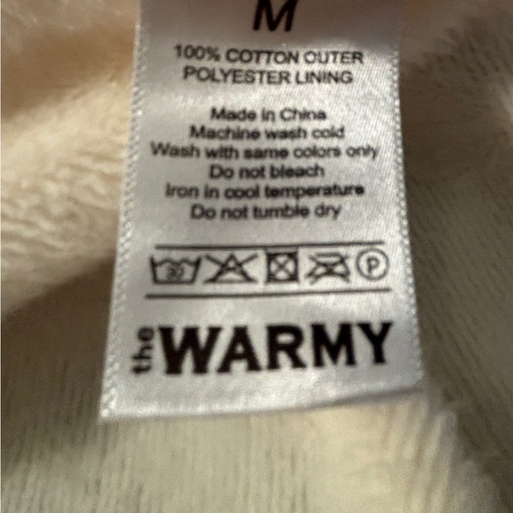 Women's Yellow Fleece Hoodie Size Medium - Picture 12 of 12